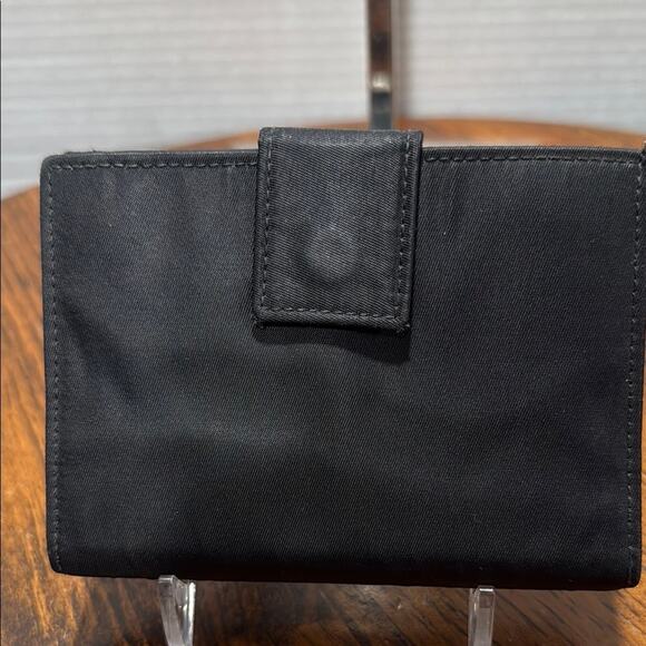 Authentic Prada Vintage Saffiano Nylon Bi-Fold Wallet - Picture 2 of 5